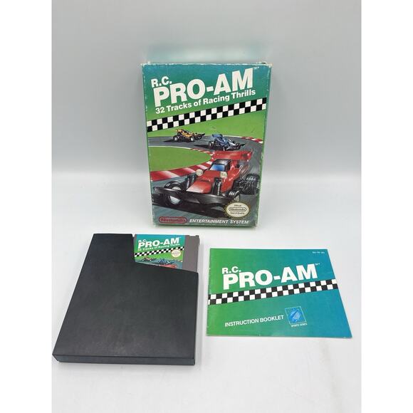 R.C. Pro-Am ( Nintendo ) NES • Complete in Box • CIB - Picture 1 of 16